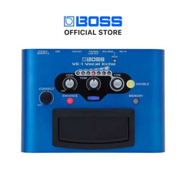 BOSS VE-1 Vocal Echo Pedal Efek Vokal