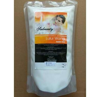 Lulur Mandi Susu untuk salon dan spa SAI Kemasan 1kg Refill 1kg