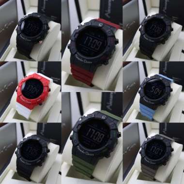 JAM TANGAN PRIA DIGITAL ALEXANDRE CHRISTIE AC 9388 AC9388 MHR ORIGINAL BLUE