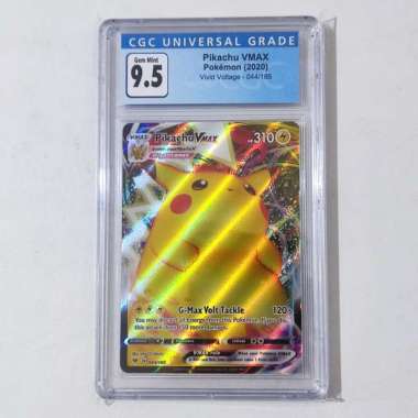 Pikachu VMAX 044/185 Vivid Voltage CGC 9.5 - Graded Pokemon Card
