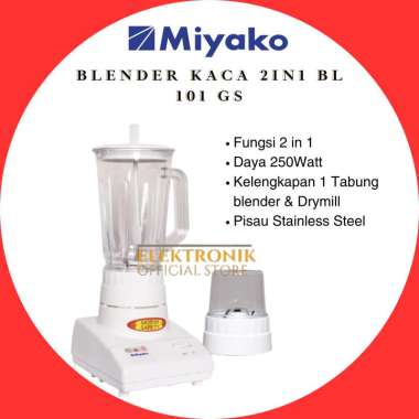 MIYAKO BLENDER 2IN1 BL 101GS BLENDER KACA