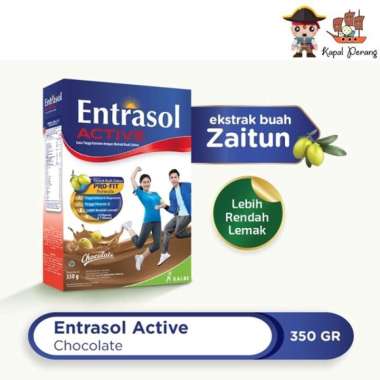 ENTRASOL ACTIVE CHOCOLATE 340 GRAM