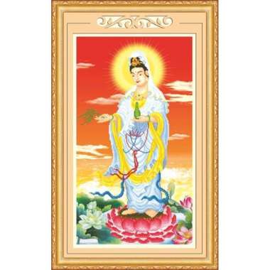 Paket DIY Craft Diamond Painting A9229 Kwan Im Guan Yin