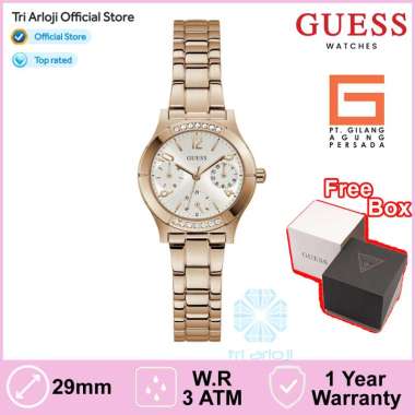 Guess Watches GUESS GW0413L3 Original PIPER Jam Tangan Wanita Analog Rose Gold