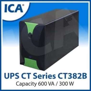 UPS ICA CT-382B CT382B 600VA / 300WATT INTERACTIVE GARANSI RESMI Packing Bubble