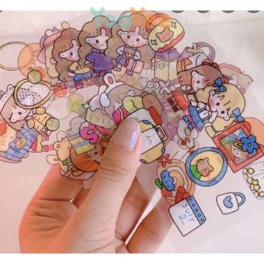 Yooyee Sticker MOMO Waterproff Sticker Tumblr Momo 100pcs