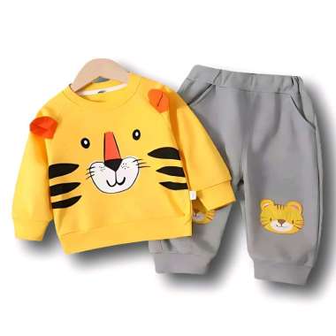 SETELAN SWEATER ANAK LAKI LAKI TIGER 1-5 TAHUN 4