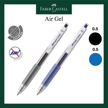 Pen Faber Castell Air Gel Fast Gel Dry 0.5mm Biru