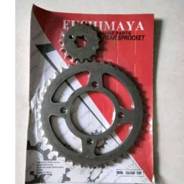 gir pres / gear set depan belakang vega zr 428-15T /40T
