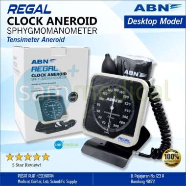 ABN Regal Clock Aneroid Tensimeter Desktop Model / Tensimeter Aneroid