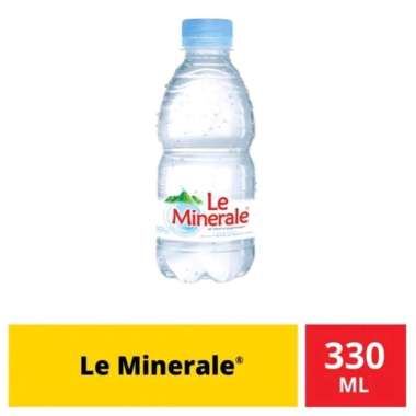 Air Mineral Botol LE MINERALE 330 ML Le Mineral 330 LeMinerale 330