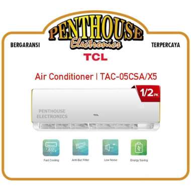 TCL AC STANDART 1/2 PK TAC-05CSA/X5 + pasang