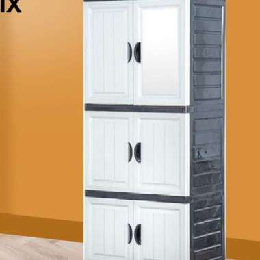 LEMARI PLASTIK NAPOLI BCBC R21X.C2 KACA