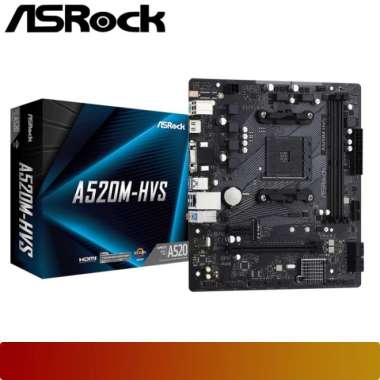 ASROCK A520M-HVS | Motherboard AMD A520 AM4 Micro ATX