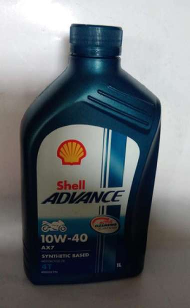 Oli shell advance AX7 10W-40 1liter,