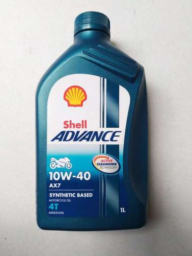 Shell Advance 4T AX7 10W-40 1 liter