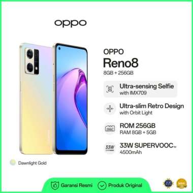 OPPO Reno8 4G 8/256GB Gold