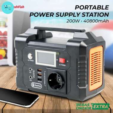 Portable Outdoor Power Supply Station 200W 40800mAh