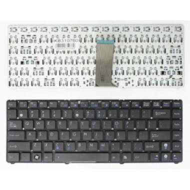 Keyboard Netbook Asus Eee PC 1215, 1225, 1201, UL20, UL2AT Hitam