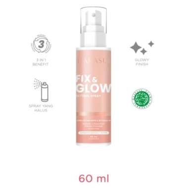 HANASUI FIX & GLOW SETTING SPRAY 60 ml
