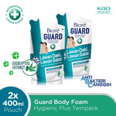 Promo Harga Biore Guard Body Foam Hygienic Antibacterial 450 ml - Blibli