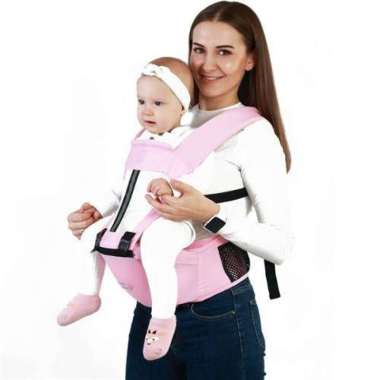 ZS Gendongan Bayi Hipseat 5in1 Hipseat baby Economical - Hipseat Peach Hipseat Peach