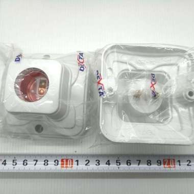 JIREH FITTING PLAFON OVAL/SEGI 4 E27