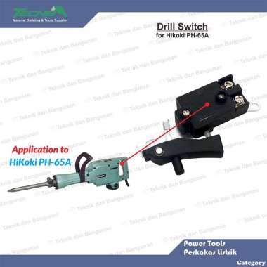 Switch Saklar Bor Bobok untuk Hikoki PH65A