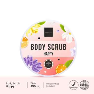 BODY SCRUB SCARLETT Happy