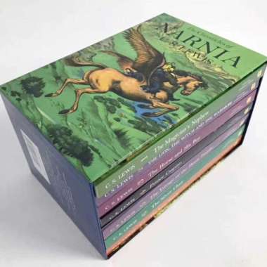 Narnia Box Set 7 Buku Berwarna Bahasa Inggris