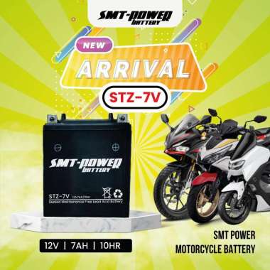 BATTERY SAMOTO 12V 7AH 10 HR - STZ7V / AKI KERING MOTOR
