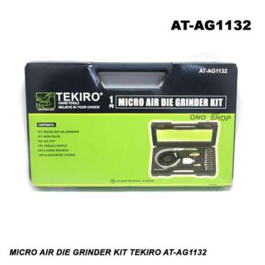 Tekiro - Gerinda Angin Mikro Set / At Micro Air Grinder Set