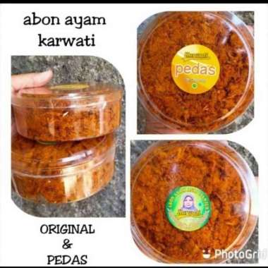 Abon Ayam Karwati | Gepuk Sapi Karwati | Abon Karwati | Original | Pedas | Cianjur | HALAL BPOM Gepu