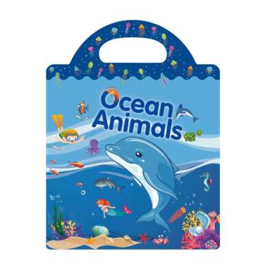 FG Buku Stiker Anak Reusable Sticker DIY Bag Style Book Sticker Puzzle Sticker Activity Book Mainan 