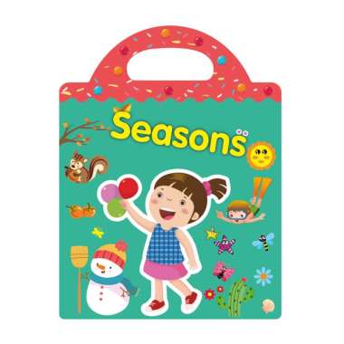 FG Buku Stiker Anak Reusable Sticker DIY Bag Style Book Sticker Puzzle Sticker Activity Book Mainan