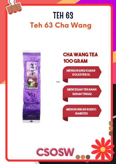 Teh 63 Cha Wang 100 gram
