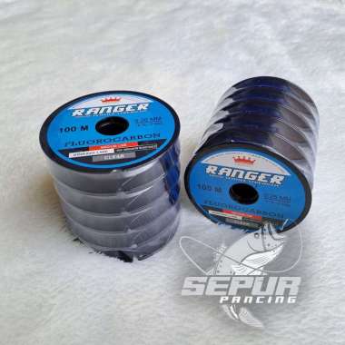 SENAR Pancing Gamaru Ranger Fluorocarbon Sinking 100m - Connecting 5.5lb