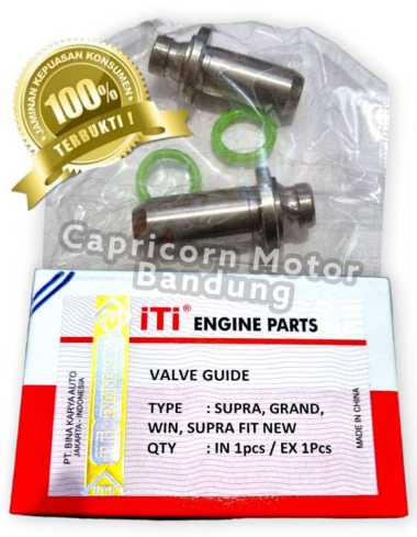 Bos botol KLEP GRAND Valve Guide ITI Finishing