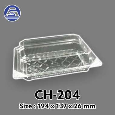 Container/ Mika Plastik CH-204 Transparan