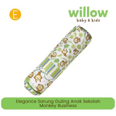 Sarung Guling - Elegance Sarung Guling Anak Sekolah Monkey Business