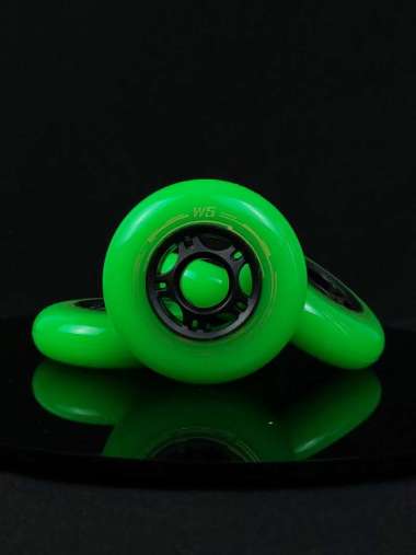 Roda Sepatu Roda Inline Skate No Brand WS Green Black 80MM