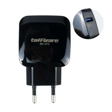 Charger HP USB Fast Charging QC3.0 Quick Charge 1 Port Taffware BK-370 CNS