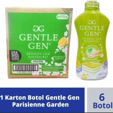 Gentle GG 1 Karton / Dus / 6 Botol Gentle Gen Pasisienne hijau