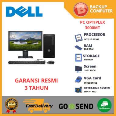 PC DELL OPTIPLEX 3000MT I5 12500 8GB 1TB WIN 11 PRO
