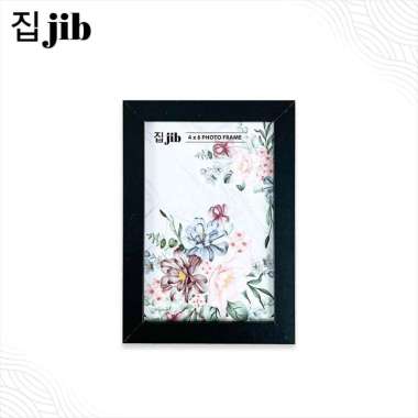 NA JIB Photo Frame 4R A4 / Frame Foto Akrilik / Bingkai Foto Estetik 4R - BLACK null