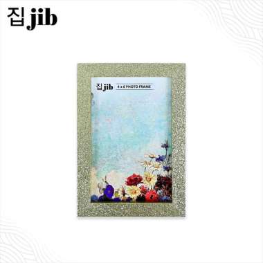 NA JIB Photo Frame 4R A4 / Frame Foto Akrilik / Bingkai Foto Estetik 4R - GOLD null