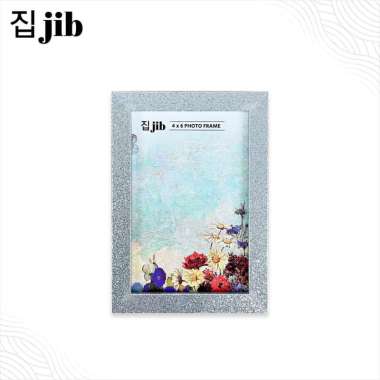 NA JIB Photo Frame 4R A4 / Frame Foto Akrilik / Bingkai Foto Estetik 4R - SILVER null