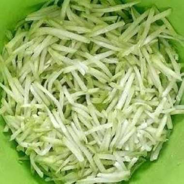 Labu Siam serut iris Â¼ kg