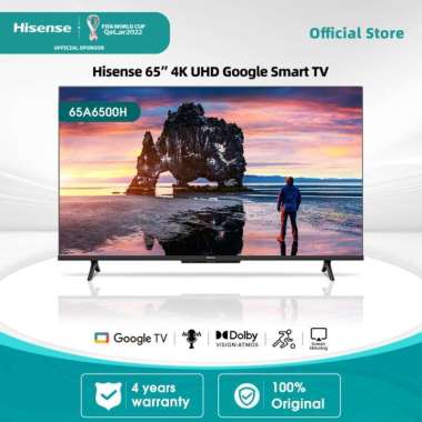 HISENSE - GOOGLE TV 65" - 65A6500H