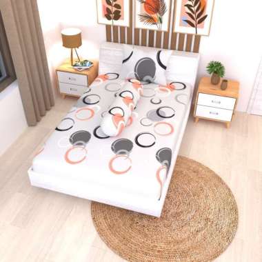 Valenita - Sprei Set Tanpa Bedcover - DIORINA 160x200x20